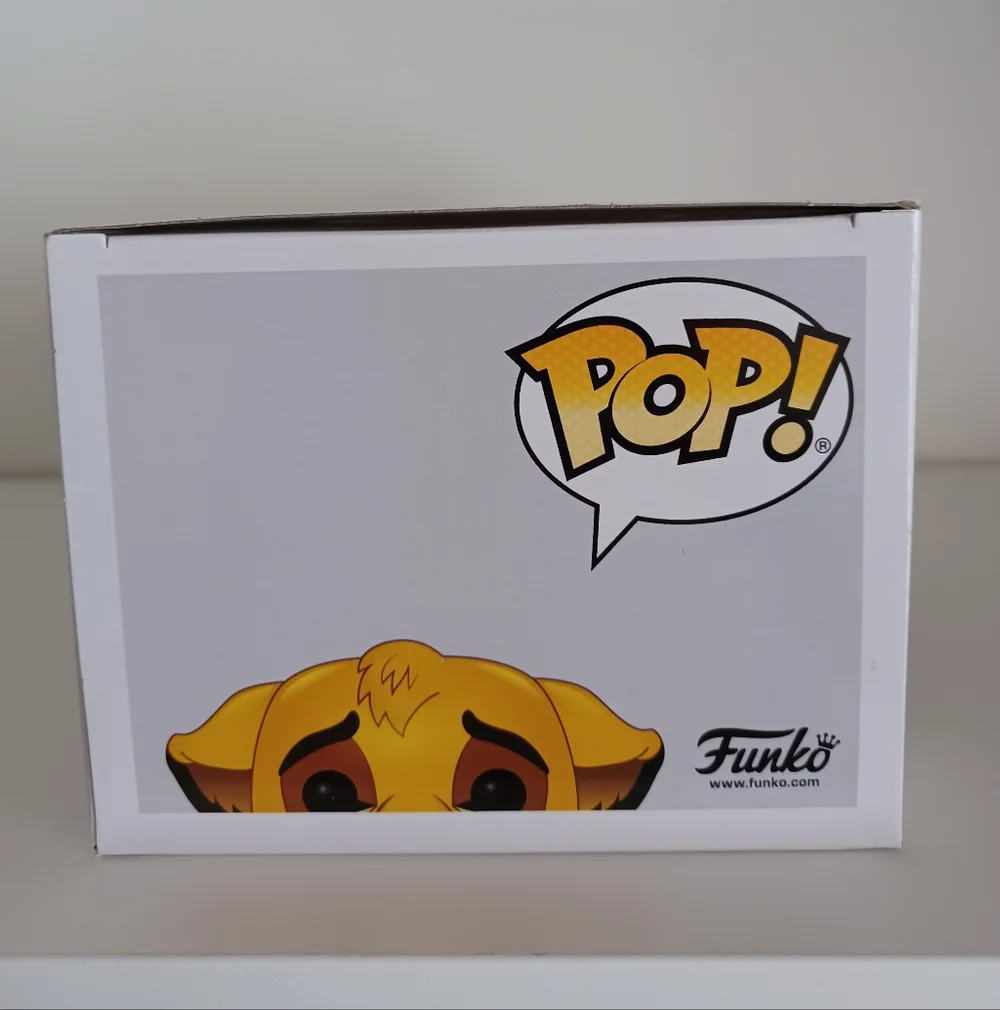 Disney Simba With Grub 496 From The Lion King Vinyl Figure Funko Pop Collectible